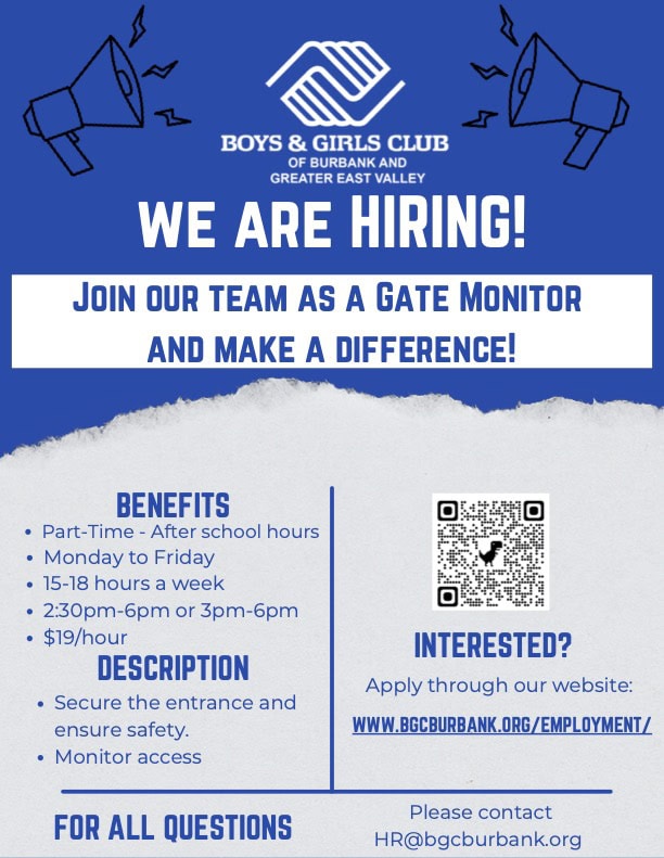 Boys and Girls Club of Burbank and Greater East Valley Great